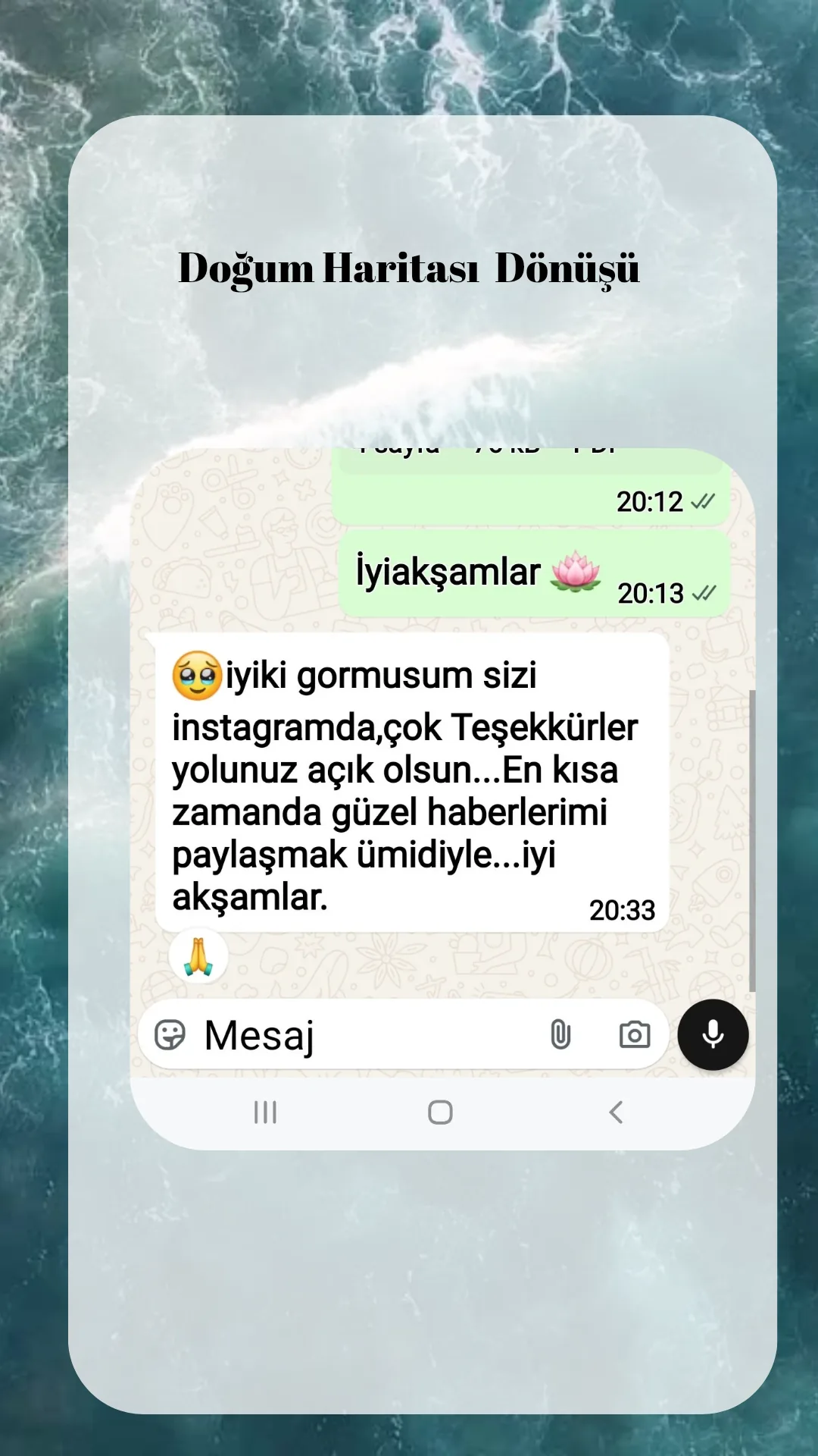 Danışan Dönüşü