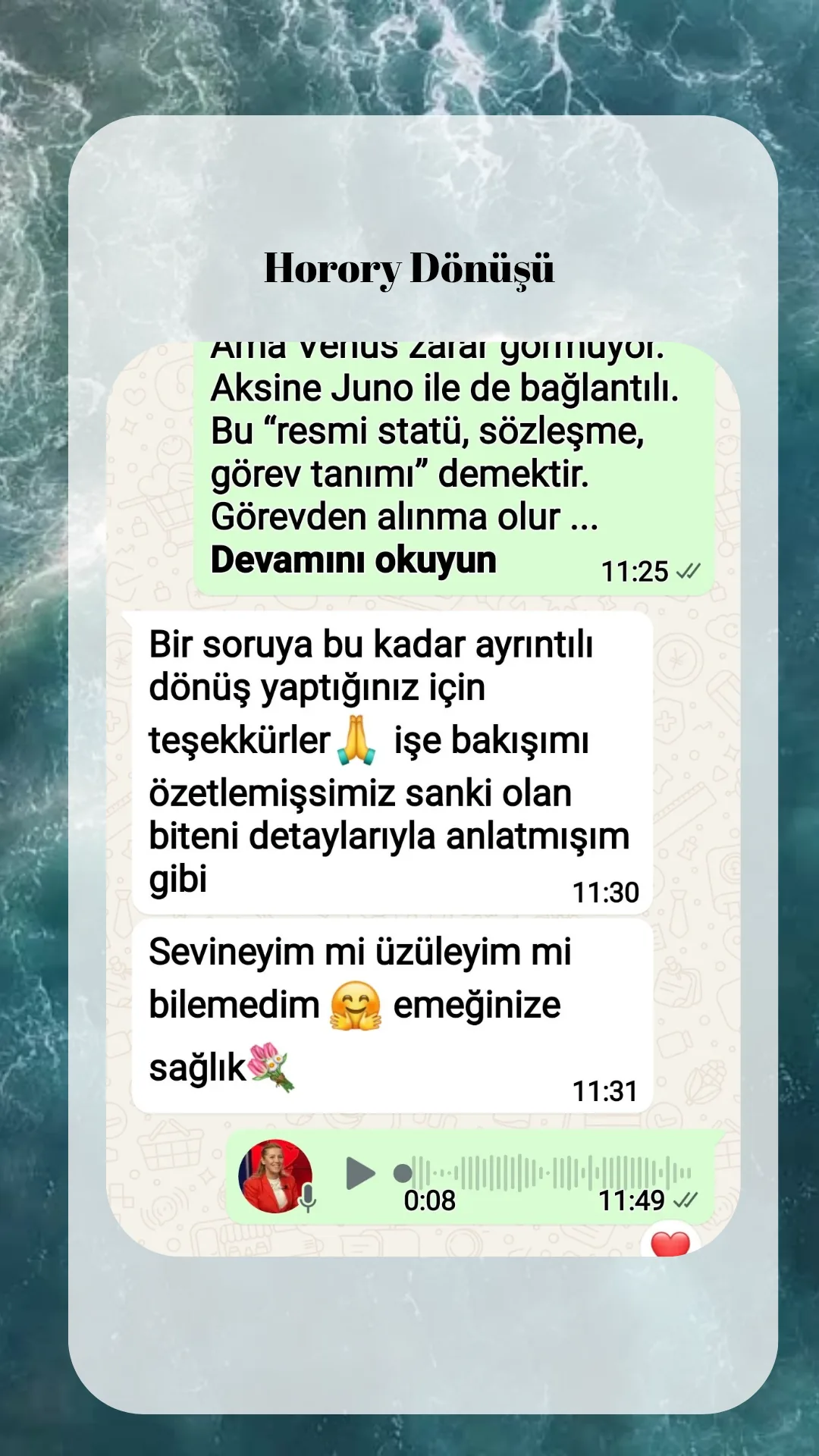 Danışan Dönüşü