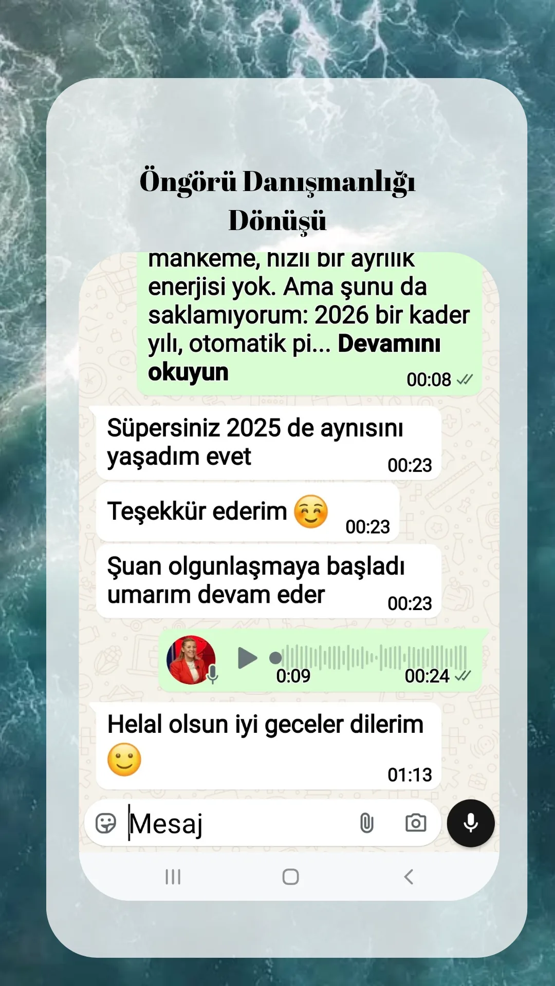 Danışan Dönüşü